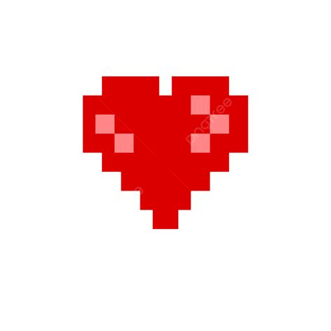 Heart Pixel Art, Love, Heart, Pixel PNG Transparent Clipart Image and PSD File for Free Download