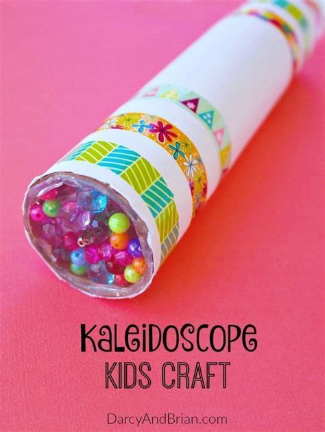 DIY Kaleidoscope Craft Tutorial for Kids [Step-by-Step Pictures] | Fun ...