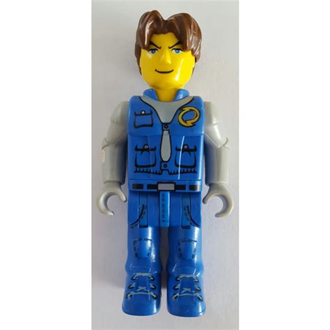 LEGO Jack Stone with Blue Rescue Outfit Minifigure Comes In | Brick Owl ...