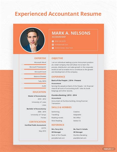 Free Accounting Resume Templates To Edit And Print Canva, 51% OFF