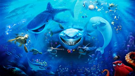 Finding Nemo and Dory Wallpaper by Thekingblader995 on DeviantArt