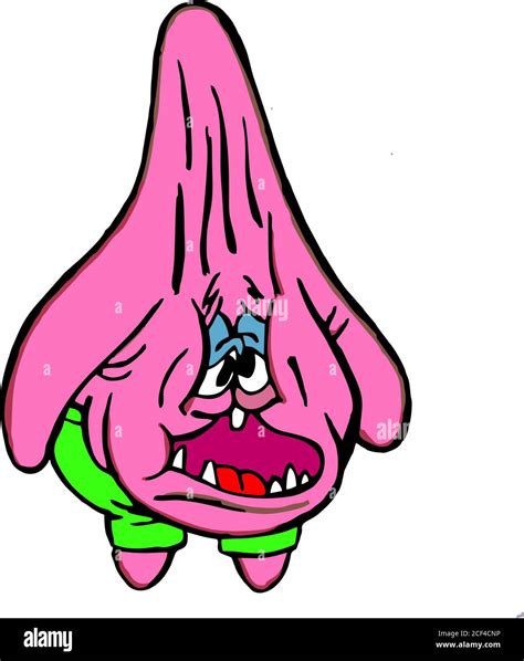 Patrick Star Sad Face