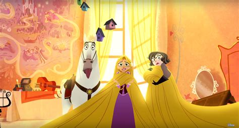 Rapunzel grows her hair back in ‘Tangled’ sequel trailer