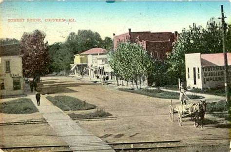 Penny Postcards from Montgomery County, Illinois