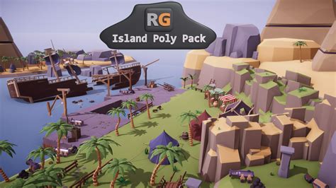 ArtStation - Low Poly Island Mega Pack RG | Game Assets