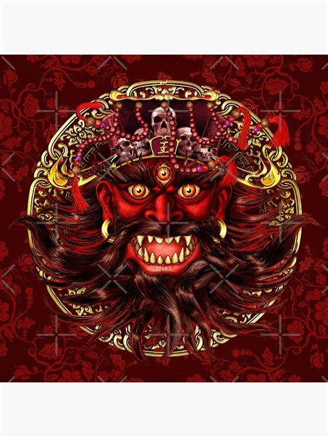 "Yama King of Hell" Poster by AbysmInternal | Redbubble