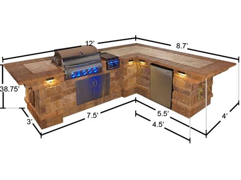 The Perfect BBQ Comes Together with BBQ Islands | Build outdoor kitchen, Outdoor kitchen plans ...