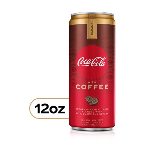 Coca-Cola Coffee Caramel, 12 fl oz Can - Walmart.com