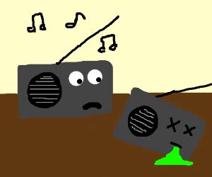 Firey speaker box (bfdi) - Drawception