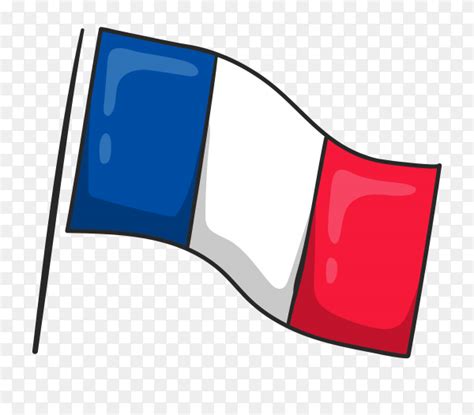 France flag clipart on transparent background PNG - Similar PNG