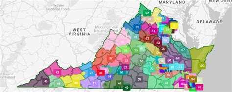 Virginia Voting Districts 2018