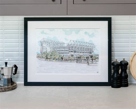 Newcastle Football Club Stadium Prints — ART BY ARJO