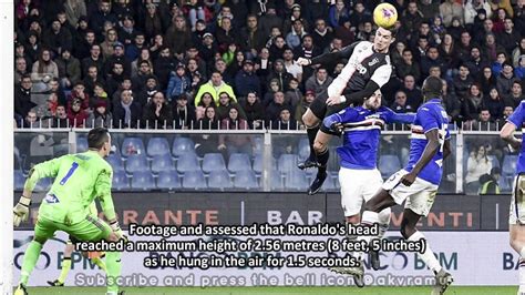 Cristiano Ronaldo Jump Height Video