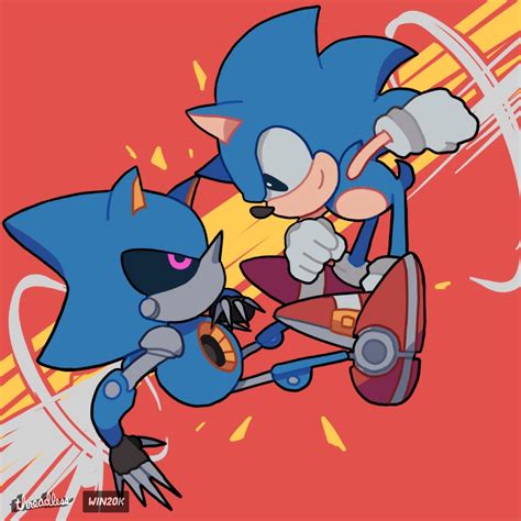 Sonic Vs Metal Sonic