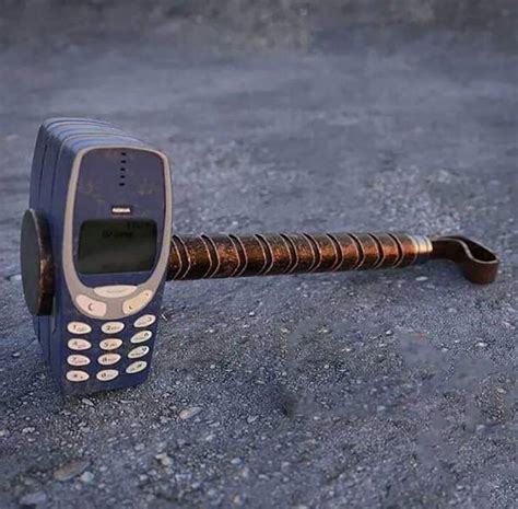 By The Hammer Of Thor | Indestructible Nokia 3310 | Know Your Meme