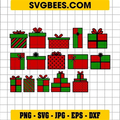 Christmas floral border SVG - SVGbees