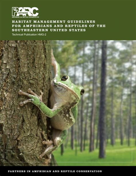 (PDF) Habitat Management Guidelines for Amphibians and Reptiles of the Southeastern United States