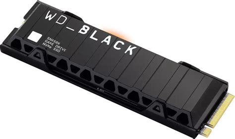 WD Black SN850X 2TB M.2 PCIe 4.0 NVMe SSD With Heatsink - WDS200T2XHE ...