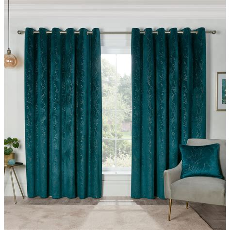 Avery Velvet Eyelet Curtains