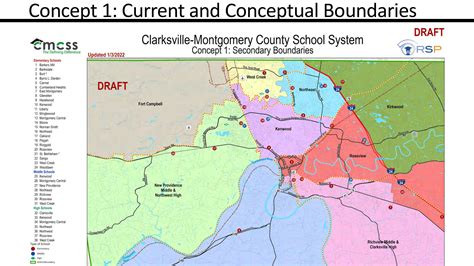 Clarksville-Montgomery County School System's new 2022 rezoning plans