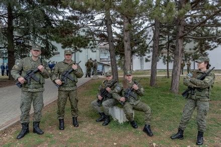 Members Kosovo Security Force Pose Picture Editorial Stock Photo - Stock Image | Shutterstock