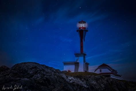 Cape Forchu Lighthouse, Nova Scotia, Canada