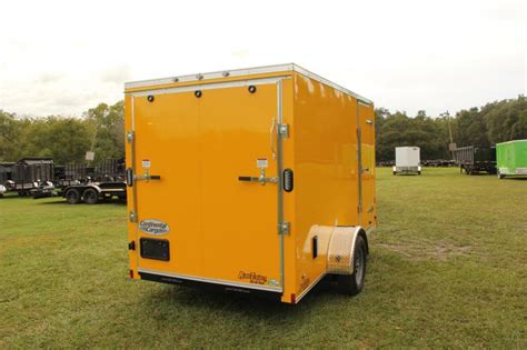 6x12 Continental Cargo | Enclosed Trailer [PENSKE YELLOW] | Near Me ...