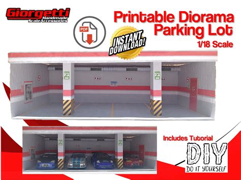 1 64 Garage Diorama Free Download - Diorama Warehouse Garage 1 64 Scale Diecast Get 1 Free ...