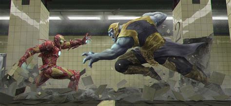 Iron Man Vs Thanos Wallpapers - Wallpaper Cave