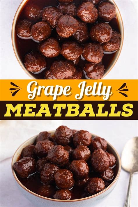 Easy Grape Jelly Meatballs Recipe - Insanely Good