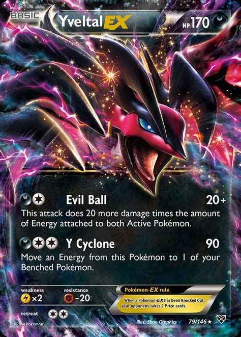 Yveltal-EX XY 79 | Pokemon TCG POK Cards