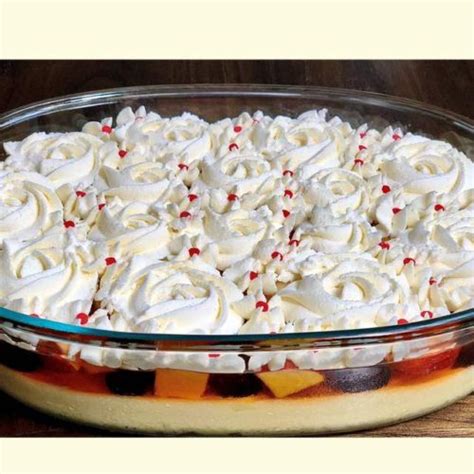 How to make Trifle Pudding-Trifle custard with fruits