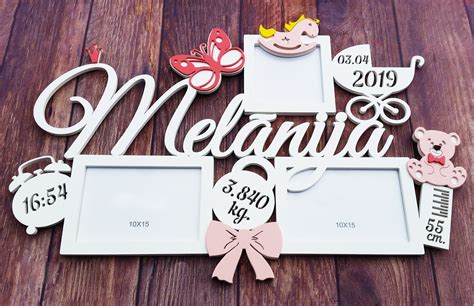 Baby Gift Personalized Baby Photo Frame Newborn Gift Baby - Etsy