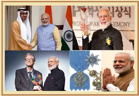 Hindi-List of Awards and Recognition/Honours conferred upon Indian Prime Minister Narendra Modi