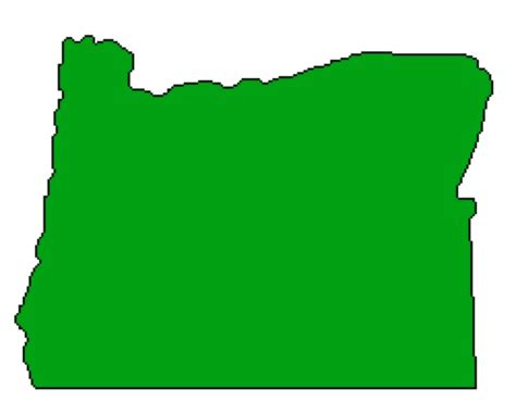 Oregon Outline Vector - ClipArt Best