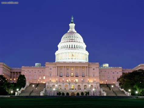 Known places: Capitol Building at Night Washington Dc, picture nr. 4131