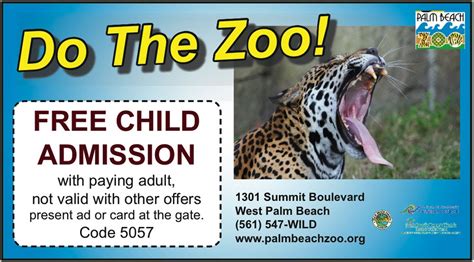 Palm Beach Zoo Coupons promo codes Palm Beach zoo