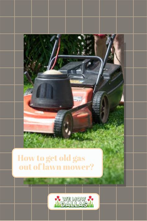 Symptoms of bad gas in a lawn mower – Artofit