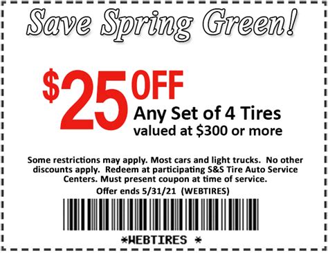 25 off Tires | S&S Tire