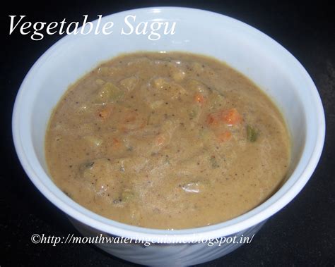 Vegetable Sagu Recipe -- How to make Vegetable Sagu Recipe - E.A.T. easyvegrecipes