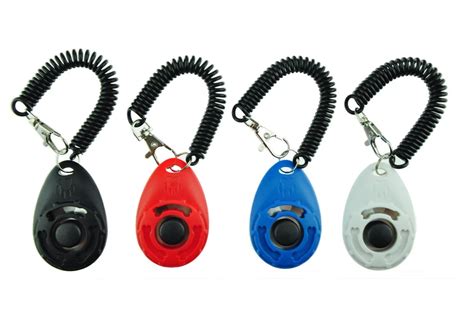 2018 NEW UPGRADE version Dog Training Clicker with Wrist Strap Pet Training Clicker Set-in ...