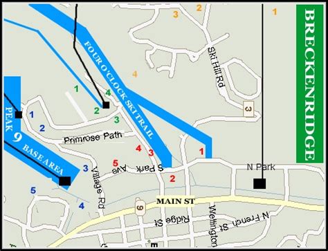 Breckenridge Lodging Map - Map : Resume Examples #Ze129498jx