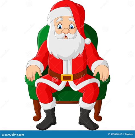 Santa Claus Sitting Chair Stock Illustrations – 239 Santa Claus Sitting Chair Stock ...