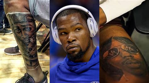 Kevin Durant explains his 2Pac and Rick James tattoos