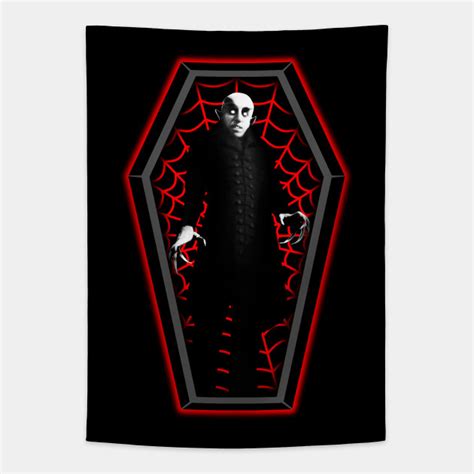 COFFIN MUGSHOT 4 (NOSFERATU) - Monster - Tapestry | TeePublic