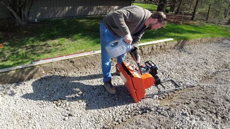 Retaining Wall Part 2: Using a Harbor Freight Plate Compactor - LEARN ...