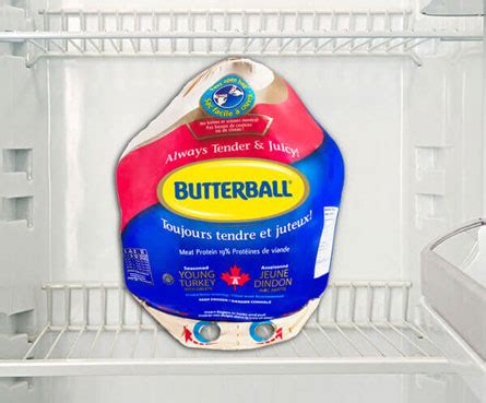 Butterball Turkey Thawing Times