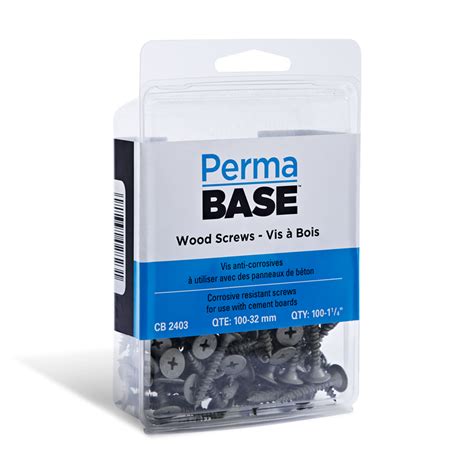 Cement Board Screws | PermaBASE® Building Products