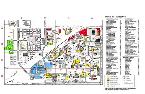 texas tech campus map pdf states map – Printable Maps Online