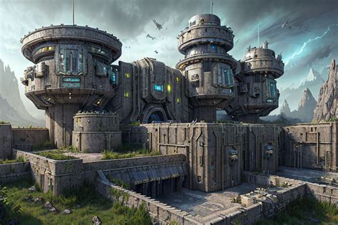 Sci Fi Military Base